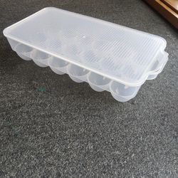 Plastic Egg Box For Refrigerator Storage 