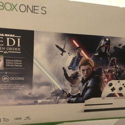  Xbox One S 1TB Star Wars Jedi Console Bundle - Digital
