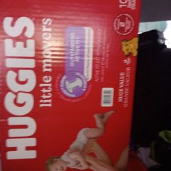 Huggies Diapers Size 4 And 5  Count Is 120 Selling For Cheap Price! 