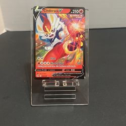 2021 Cinderace V 044/264 Pokémon Halo Card 