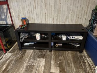 Black TV Stand