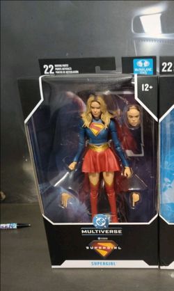 Mcfarlane Supergirl 2026 movie figure, plastic cape version
