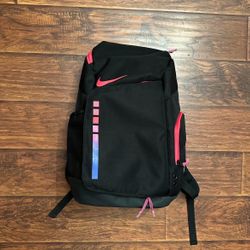 Nike elite backpack black/pink