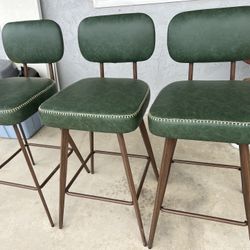 26” Swivel Bar Stools ( Set Of 3)