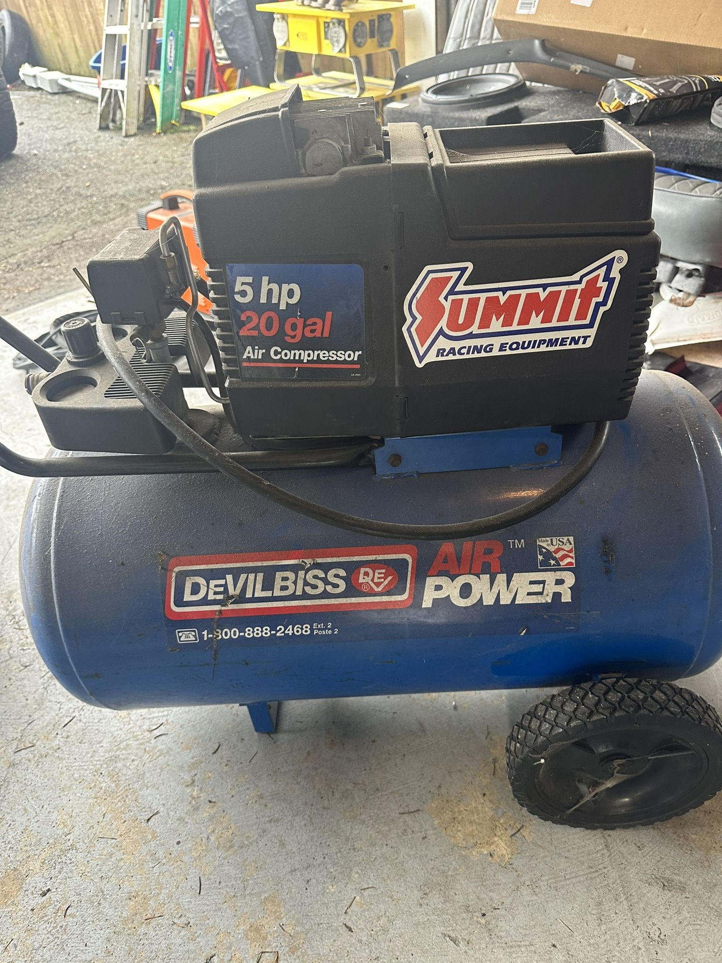 Devilbiss 20 Gallon Air Compressor