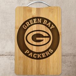 Green Bay Packers Laser Engraved Cutting Board