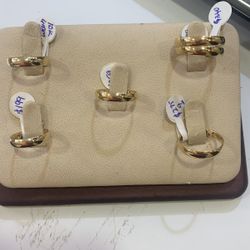 10 K Y GOLD SOLID WEDDING BANDS 4 Mm