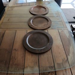 Antique Copper Plates 14 In.