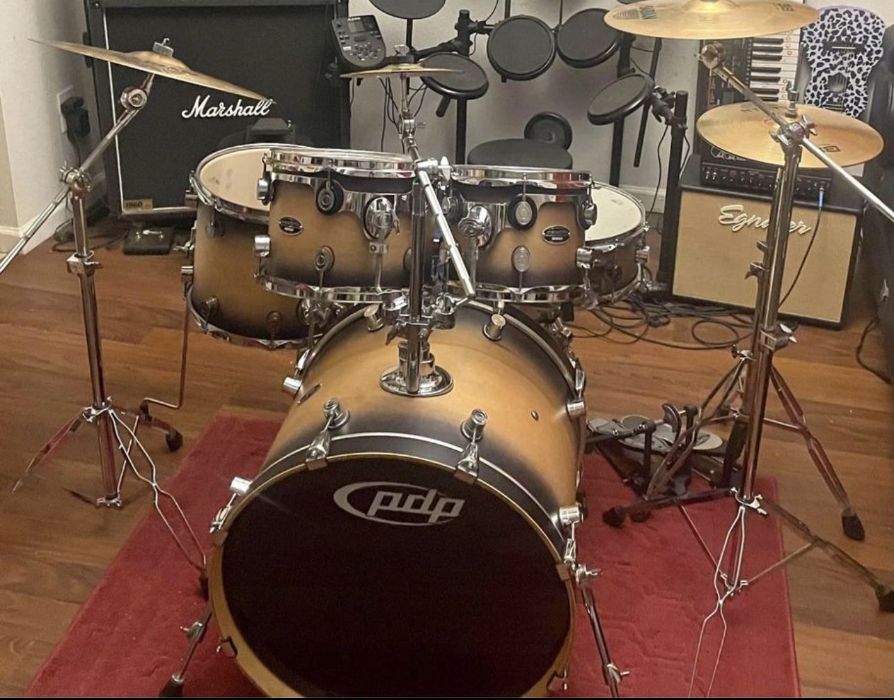 PDP PACIFIC MAPLE DRUM KIT