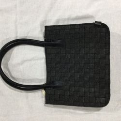 Black Woven Purse
