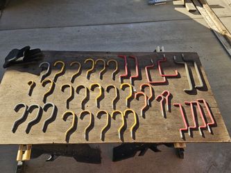 GARAGE SHED STORAGE HOOKS