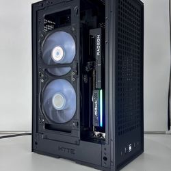 AMD RX 9060 XT 16GB Intel i5-12600K 32GB DDR5 RAM 1TB SSD RGB Gaming Computer