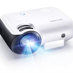 Ultimea Apollo P20 Native 1080P Bluetooth Projector 4K Support, Portable mini Projector with 300 ANSI Lumens  