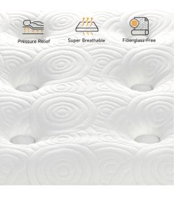 White Quilted Foam Mattress
