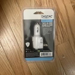 Two In One Home and Car Charger
