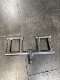 Olympic Barbell Landmine Handle – Double Neutral Grip Attachment
