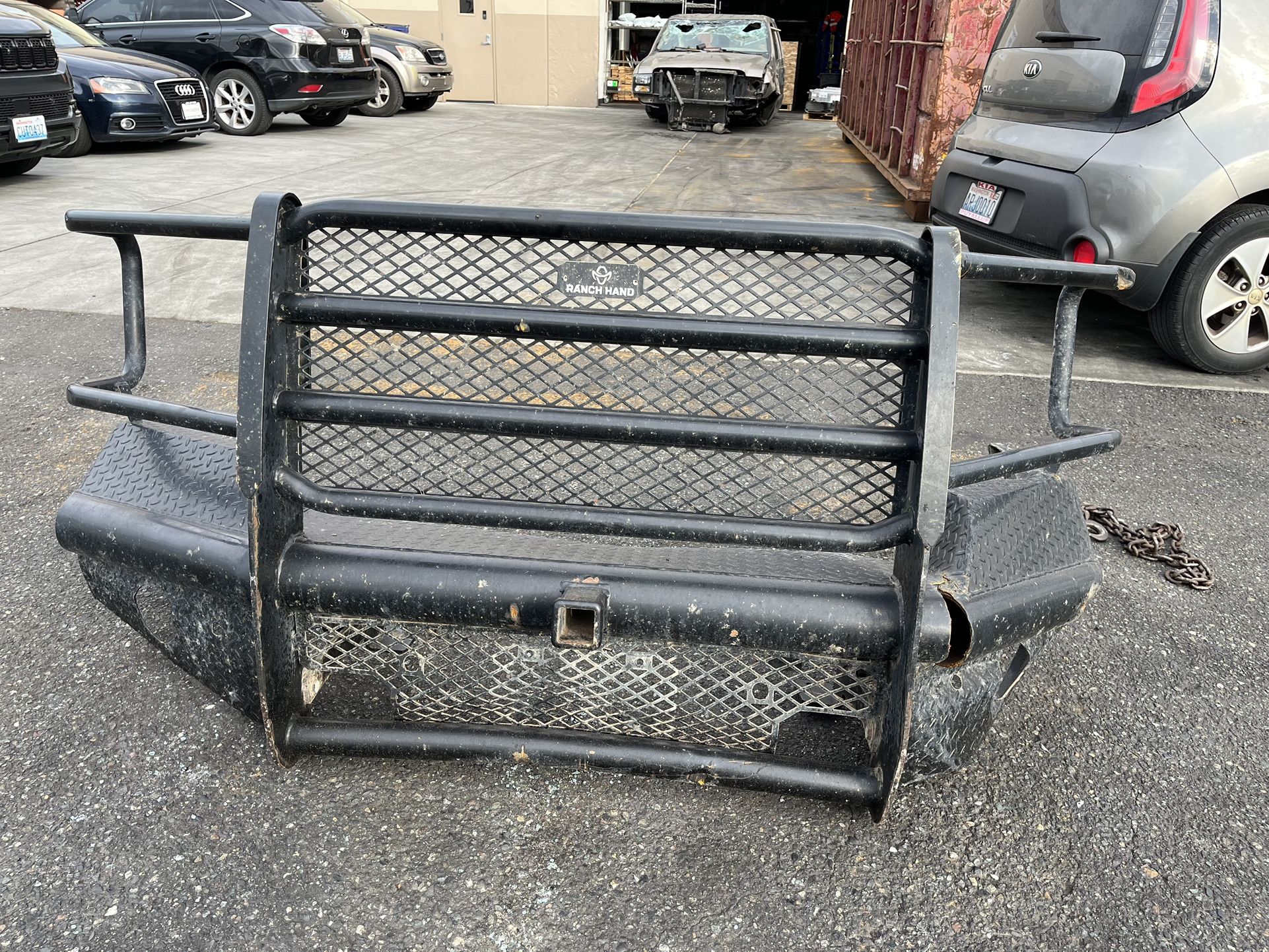 RANCH HAND after market Heavy Duty Front Bumper Guard (Damaged)