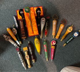 Large Lot of Beer Tap Handles