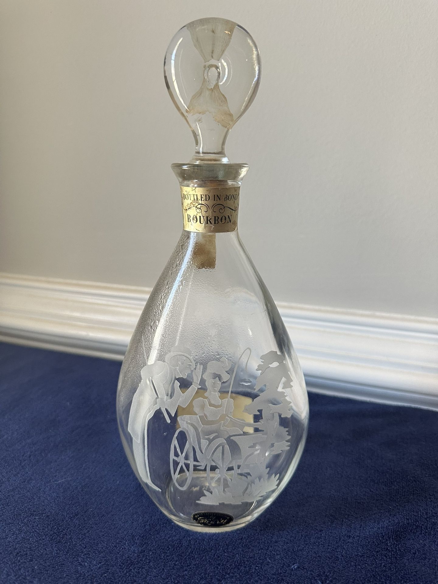 IW Harper Whiskey Decanter 