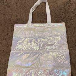 White Tote Bag 