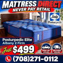 New Queen Posturpedic Elite Firm