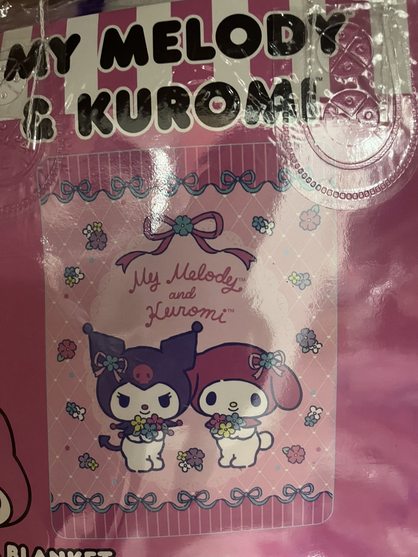Twin Blanket My Melody Y Kuromi
