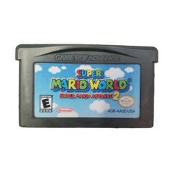 Super Mario World Super Mario Advanced 2 GBA Authentic Gameboy Advance Game