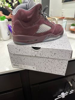 Air Jordan 5s “Burgundy”