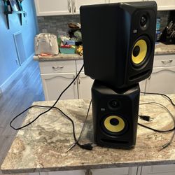 KRK Studio Monitors Both For Listed Price