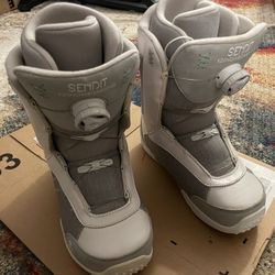 K2 Sendit BOA Women’s Snowboarding Boots Size 6