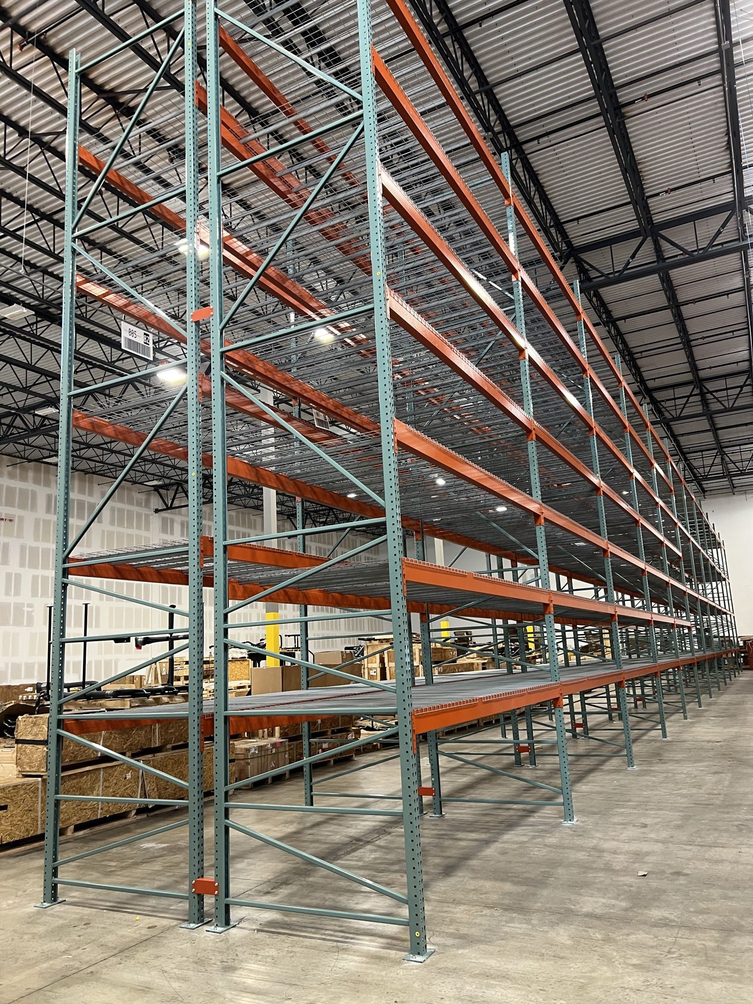 PALLET RACKS POSITION NEW AND USED CONDITION 