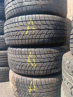 Vendo 4 Llantas Usadas 255 45 20 BFGOODRICH