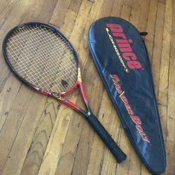  Red/Black New Tennis Racquet With Carry Case