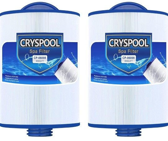 2PK Cryspool® Spa & Pool Filter Compatible CP 06008 