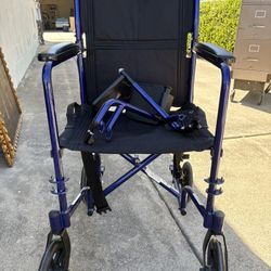 Blue Wheelchair