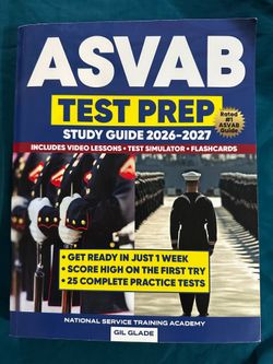 THE OFFICIAL ASVAB STUDY GUIDE: 25 Complete Practice Tests + the Proven Path to