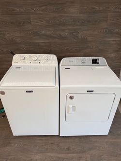 Maytag washer and dryer electric