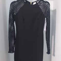 PREMIER AMOUR BLACK DRESS - Size 2