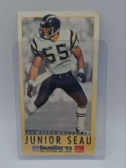 1993 McDonald's GameDay All Stars Junior Seau #16 Trading Card