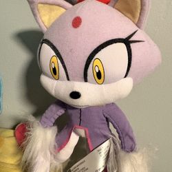 Sonic The Hedgehog Blaze The Cat Plush