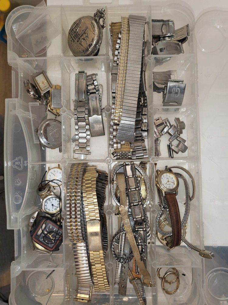 Lot Of Parts Untested Watches