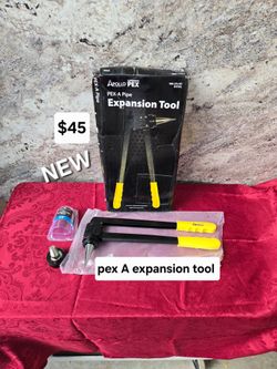 New pex A expansion tool with 3/4" adapter