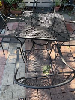 Patio set