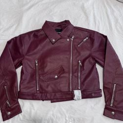 Women’s Faux Leather Jacket