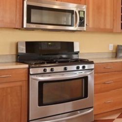 Kenmore elite Oven And Microwave Set