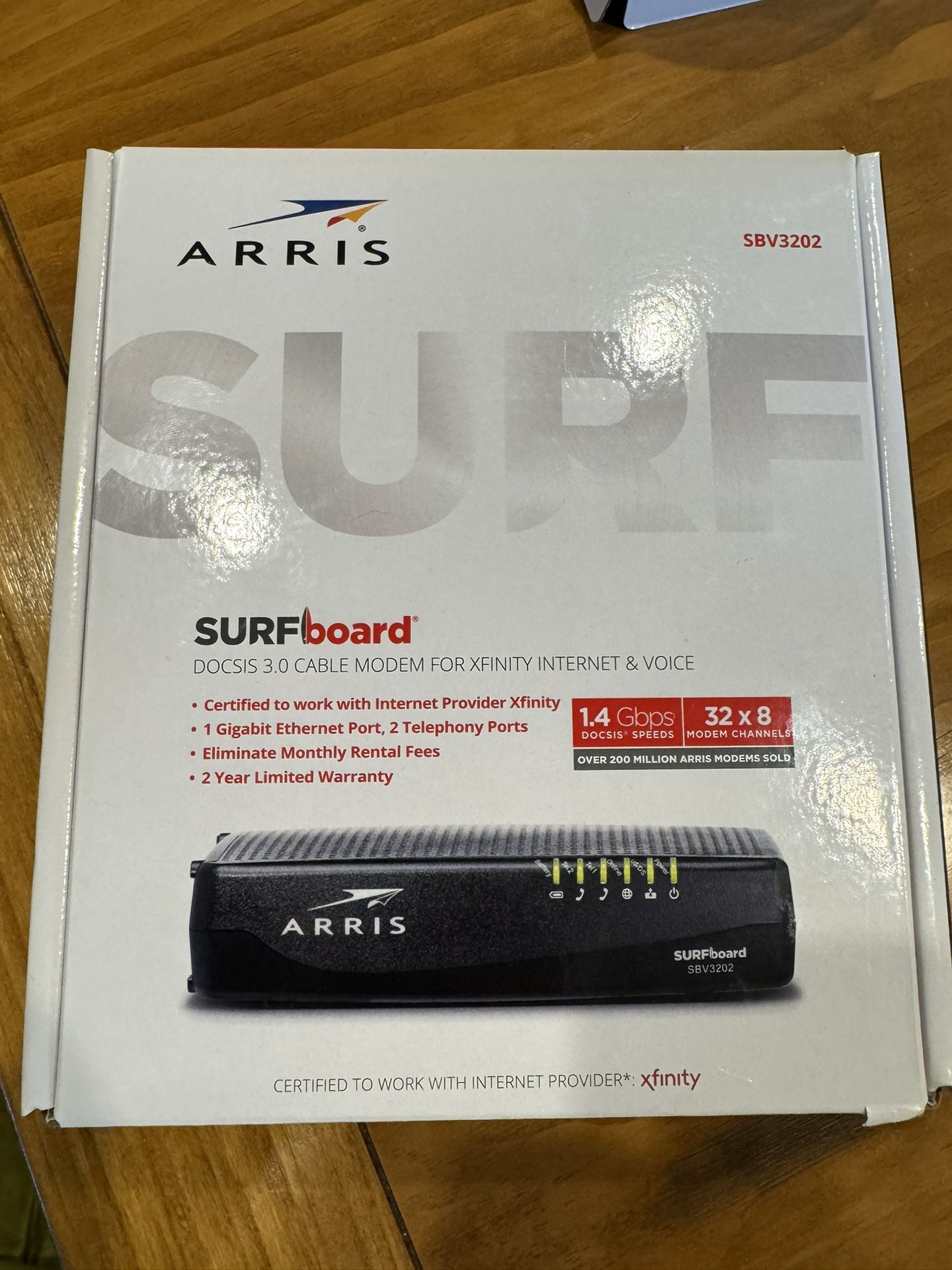 ARRIS Surfboard cable Modem For Xfinity Internet & Voice