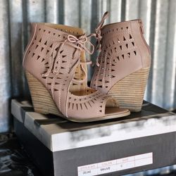 Celine Open Toe Wedges 