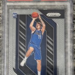 2018 Prizm Luka Doncic PSA 10