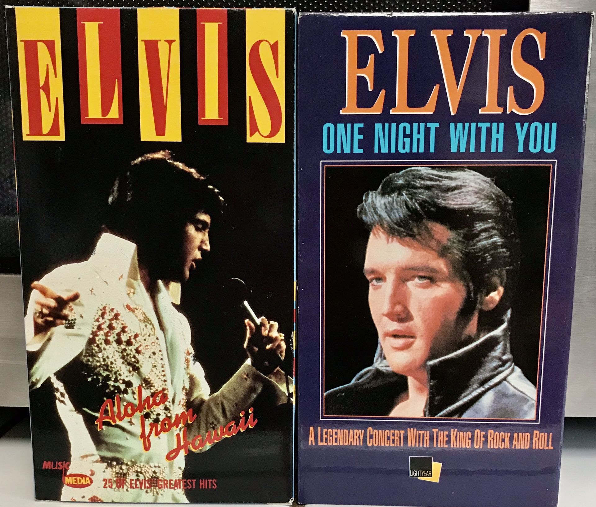 Elvis Presley VHS Tapes Rock Concert/Performance