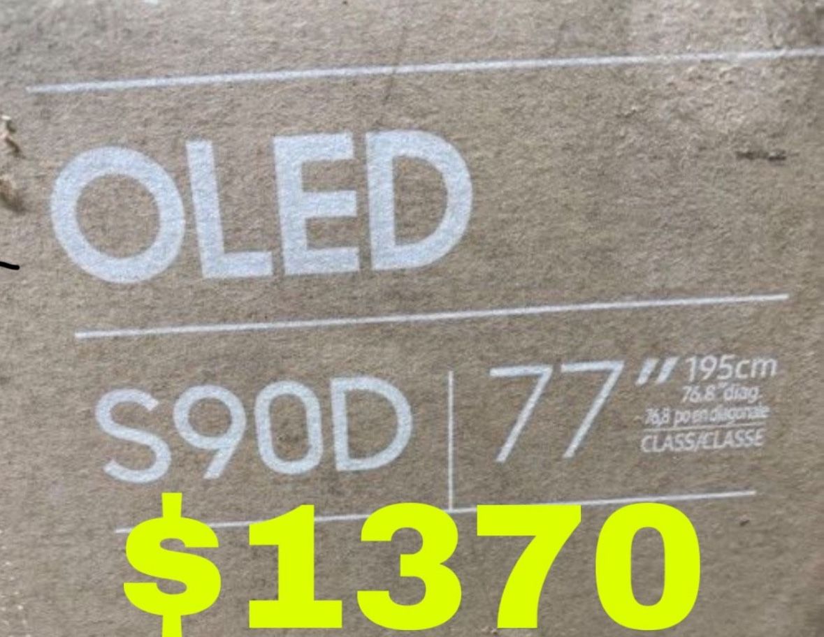 Samsung 77 OLED 144Hz TV